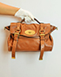 Alexa, £395, Handbags, Tan, Leather, Front view